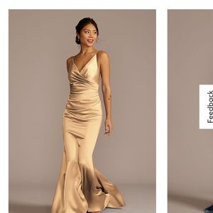 NWT David’s bridal bridesmaid dress (never worn)